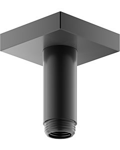 Keuco arm 53089130102 brushed black chrome, projection 100 mm, for ceiling connection, G 2000 / 2