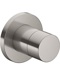 Keuco trim set 59541070001 stainless steel finish, concealed shut-off valve, Pure handle, round