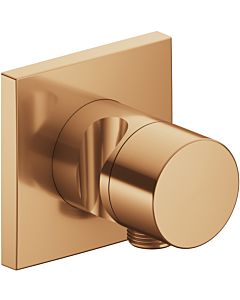 Keuco IXMO 3-way switch-off and switch-over 59549030202 flush-mounted installation, hose connection and shower holder, square, brushed bronze