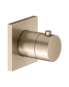 Keuco IXMO Brausethermostat 59553030002 Unterputz Montage, eckig, Bronze gebürstet