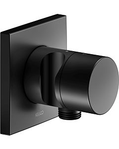 Keuco IXMO Pure Black Selection 2-way diverter valve 59556370202 concealed, shower holder, handle Pure, square, black matt