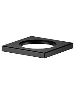 Keuco IXMO rosette 59599370202 square, matt black, for flush-mounted Bathroom taps