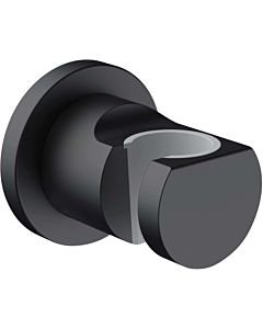 Kludi Nova Fonte wall-mounted shower bracket 2055239-15 for rigid wall mounting, matt black