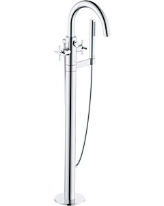 Kludi Nova Fonte bath and shower mixer 205900520 stand assembly, for free-standing baths, chrome