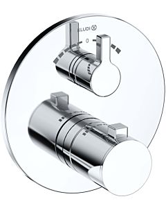 Kludi Nova Fonte bath thermostat 208100515 concealed fitting, chrome