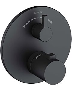 Kludi Nova Fonte bath thermostat 208103915 flush-mounted thermostat, matt black