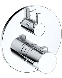 Kludi Nova Fonte shower thermostat 208850515 concealed fitting, chrome