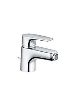 Kludi Pure &amp; solid bidet mixer 342160575 chrome, DN 15, with metal waste set