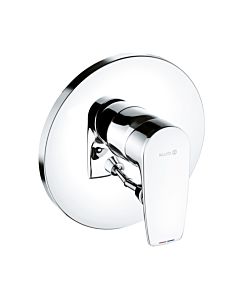 Kludi Pure &amp; solid trim set 346500575 chrome, concealed bath and shower mixer
