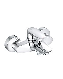 Kludi Pure &amp; solid bath and shower mixer 346810575 chrome, DN 15, wall mounting