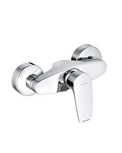 Kludi Pure &amp; solid shower mixer 348410575 chrome, DN 15, wall mounting