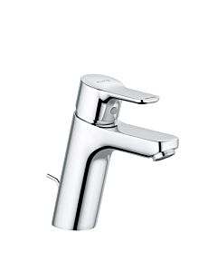 Kludi Pure &amp; easy basin mixer 372900565 chrome, DN 15, with metal waste set