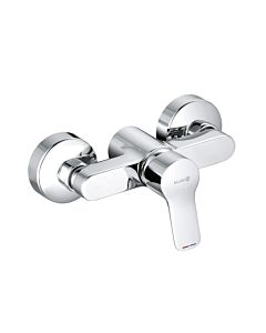 Kludi Pure &amp; easy shower mixer 378410565 chrome, DN 15, wall mounting