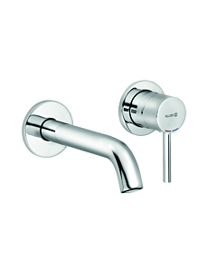 Kludi Bozz Waschtisch Wandarmatur 382440576 2 Loch, Unterputz, chrom