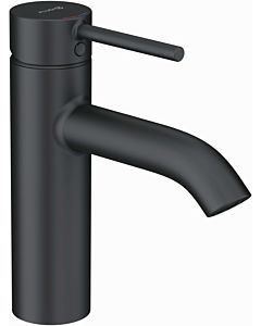 Kludi Bozz mitigeur lavabo 382883976 avec bouton-poussoir garniture de vidange , noir mat
