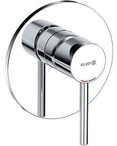 Kludi Bozz shower fitting 387550576 concealed fitting, flow rate 28 l/min, chrome