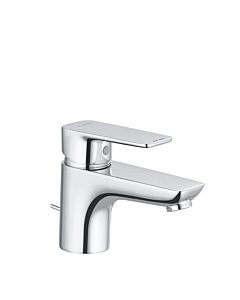 Kludi Pure &amp; style washbasin faucet 403850575 chrome, with metal waste set