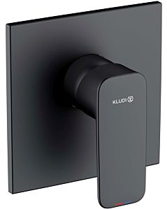 Kludi Pure&amp;style shower mixer 407553975 concealed mixer, flow rate 28 l/min, matt black