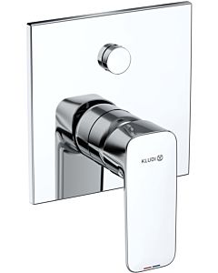 Kludi Pure&amp;style bath mixer 407630575 concealed mixer, intrinsically safe against backflow, chrome