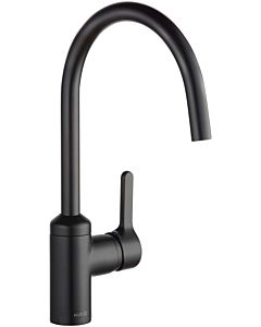 Kludi Bingo Star kitchen faucet 428033978 closed lever, swivel spout, matte black