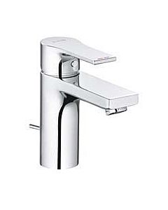 Kludi Zenta SL basin mixer 482900565 chrome, outlet height lower edge 100mm, with pop-up waste set