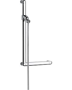 Kludi Sirena-Care shower bar 6150305-00 900 mm, barrier-free, 90° grab bar, chrome