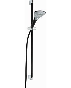 Kludi Fizz shower set 6774087-00 with wall bar 900mm, matt black