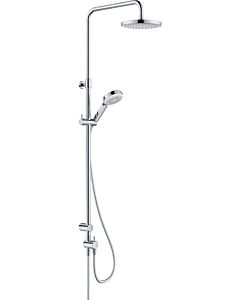 Kludi dual shower system 6808005-00 with hand shower DIVE S 3S, chrome