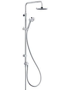 Kludi Logo Dual-Shower-System 6809105-00 chrom, mit Kopf- und Handbrause