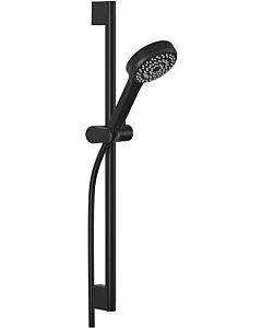Kludi Freshline shower set 6863039-00 wall bar 600 mm, matt black