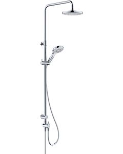 système de douche double Kludi 6908005-00 avec douchette à main DIVEx3S, chromé