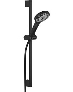 Kludi Freshline shower set 6963039-00 wall bar 600 mm, matt black