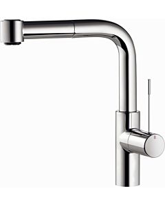 KWC Ono sink mixer 10151003000FL chrome swivel / pull-out, flexible connection