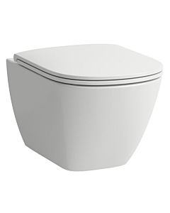 LAUFEN LUA Advanced Wand-Tiefspül-WC H8660800000001 36x52cm, rimless, inklusive WC-Sitz mit Absenkautomatik, weiss
