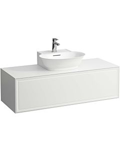 LAUFEN The new classic drawer unit / sideboard H4060230851701 117.5x34.5x45.5cm, 2000 drawer, hand basin cut-out in the middle, matt white
