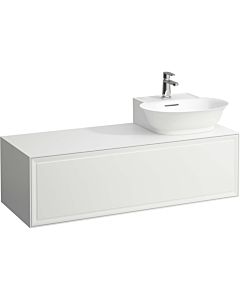 LAUFEN The new classic drawer unit / sideboard H4060860856271 117.5x34.5x45.5cm, 2000 drawer, hand basin cut-out on the right, traffic gray