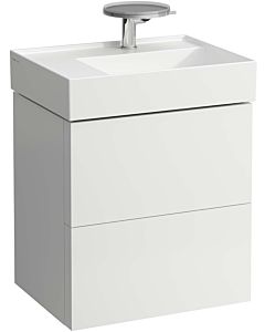 LAUFEN Kartell Waschtisch-Unterschrank H4075680336401 60x58x45cm, 2 Schubladen, weiß matt