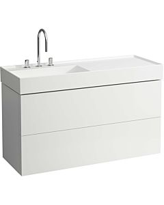LAUFEN Kartell H4076480336401 118x60x45cm, 2 drawers, matt white