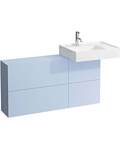 LAUFEN Kartell Waschtisch-Unterschrank H4082920336451 120x61x27cm, Ausschnitt rechts, graublau