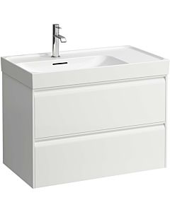 Laufen Meda meuble sous-vasque H4216020112601 78,4x51,5x44,8cm, 2 tiroirs, blanc mat