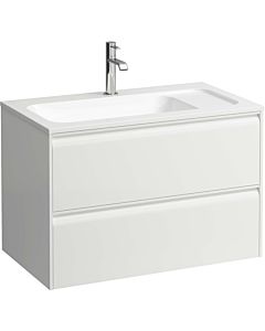 Laufen Meda vanity unit H4216820112601 77.2x50.4x44.2cm, 2 drawers, matt white