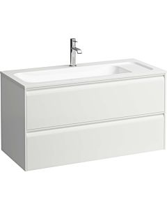 Laufen Meda vanity unit H4216920112601 97.2x50.4x44.2cm, 2 drawers, matt white
