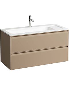Laufen Meda vanity unit H4216920114651 97.2x50.4x44.2cm, 2 drawers, cappucino