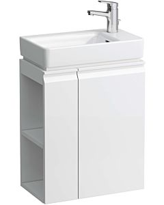 LAUFEN Pro s Waschtisch-Unterschrank H4830020954751 47x58x27,5cm, weiß glänzend, Seitenablage links