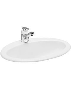 LAUFEN built-in washbasin H8113910000001 white, 57 x 45 cm, 2000 tap hole