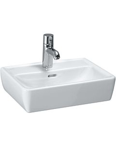 LAUFEN Pro A Handwaschbecken 8119520001091 45x34cm, weiß, mit Überlauf, ohne Hahnloch