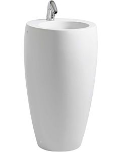 LAUFEN Alessi One lavabo 8119724001091 52x53cm, sur pied, blanc Clean Coat, sans robinetterie.