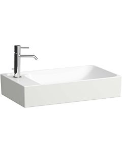 Laufen Meda washbasin bowl H8121134001051 60x35cm, with overflow, HL left, white with LCC