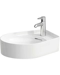 LAUFEN Val washbasin bowl H8122817571091 50x40cm, matt white, with overflow, without tap hole