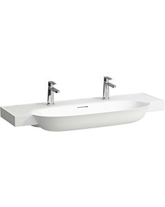 LAUFEN The new classic H8138580001071 under, with overflow, with 2 tap holes, white